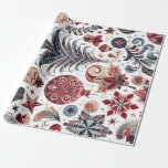 Papel De Presente Holiday Magic on Paper n13<br><div class="desc">Turn your gifts into festive masterpieces with our stunning wrapping paper,  adorned with enchanting Christmas motifs. Celebrate Christmas with packages that radiate the joy of the season!</div>