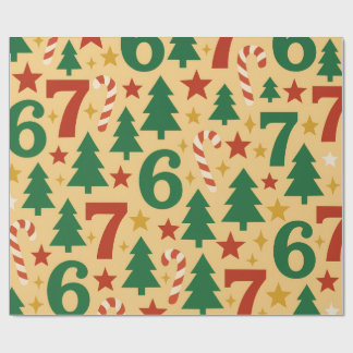 Papel De Presente Holiday Wrapping Paper