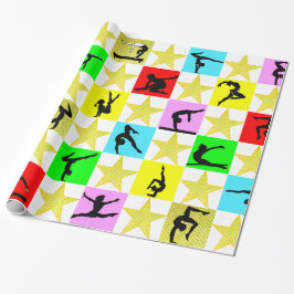 PAPEL DE PRESENTE HOLLY JOLLY GYMNASTICS NATMAS