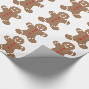 Papel De Presente Homem de Biscoito de Gengibre Crianças, Doces, Bis
