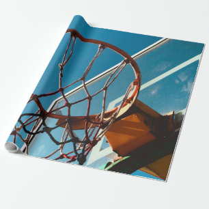 Papel De Presente Hoop de basquete incrível