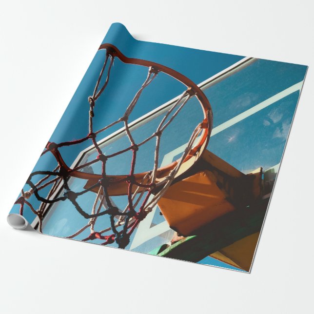 Papel De Presente Hoop de basquete incrível (Desenrolado)