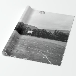 Papel De Presente Hoop de basquetebol