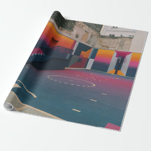 Papel De Presente Hoop de basquetebol