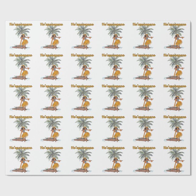 Papel De Presente Ho'oponopono (Aberto)