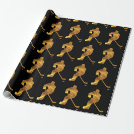 Papel De Presente Hóquei