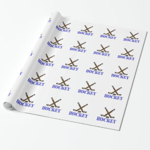 Papel De Presente Hóquei