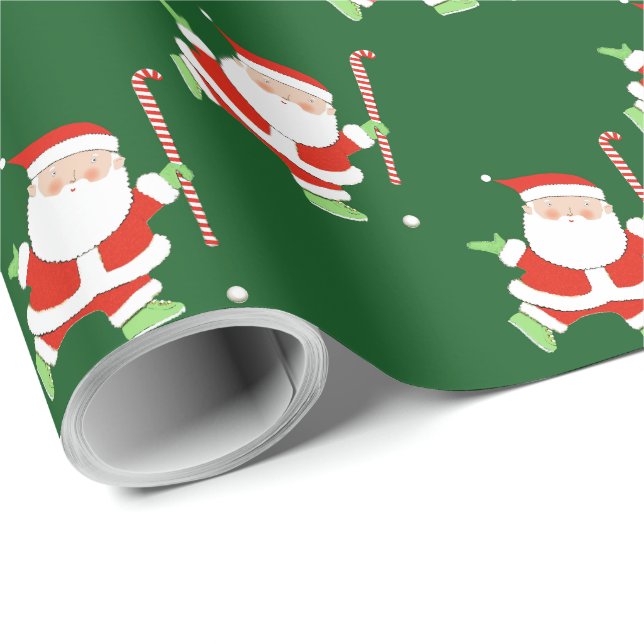 Papel De Presente Hóquei em Campo Natal (Ponta do rolo)