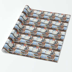Papel De Presente Hora de inverno