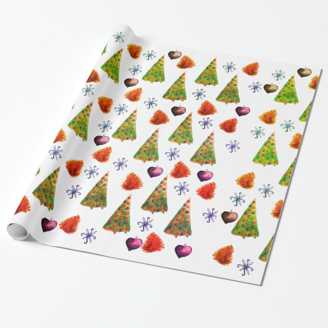 Papel De Presente Hora de Natal (Desenrolado)