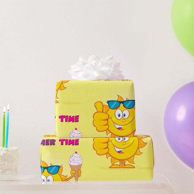 Papel De Presente Horário de Verão (Criador carregado)