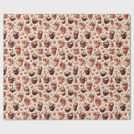 Papel De Presente Hot Coco 