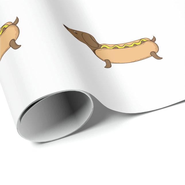 Papel De Presente Hot Dog (Ponta do rolo)