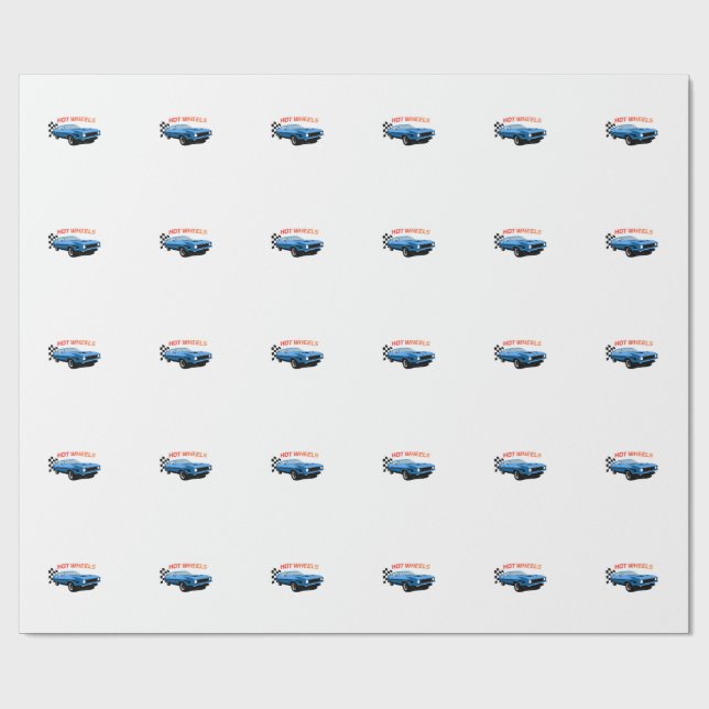 Papel De Presente Hot Wheels – Velocidade, Estilo e Poder (Aberto)