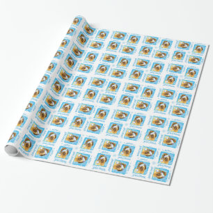Papel De Presente Howlidays feliz Briard