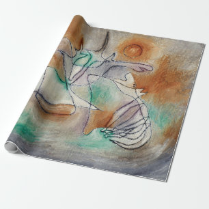 Papel De Presente Howling Dog por Paul Klee