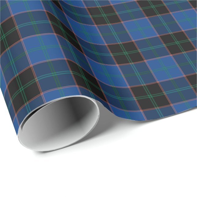 Papel De Presente Hume Clan Tartan (Ponta do rolo)