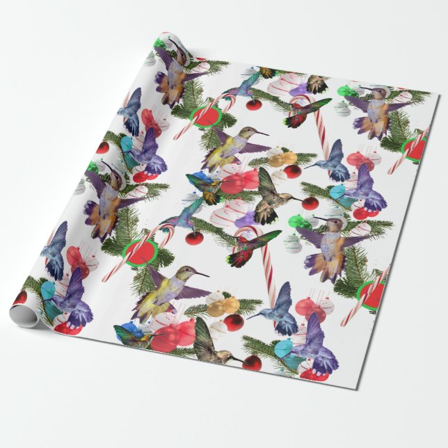 Papel De Presente Hummers e bastões de doces (Desenrolado)