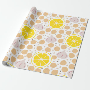 Papel De Presente Hummus Wrapping Paper