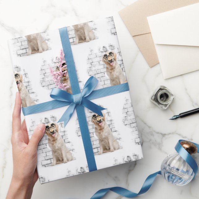 Papel De Presente Humor de ouro (Presentear)