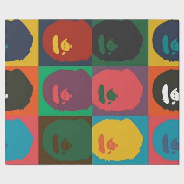 Papel De Presente hypebeast de macaco (Barra)