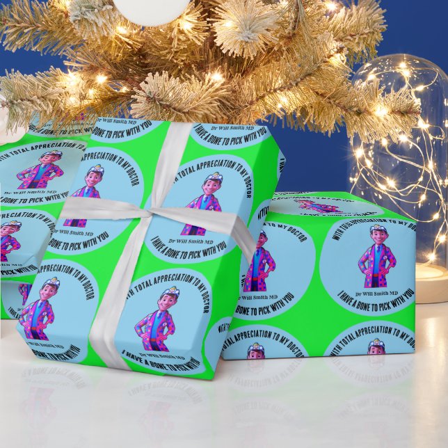 Papel De Presente I have a bone to pick with you MD doctor (Feriados)