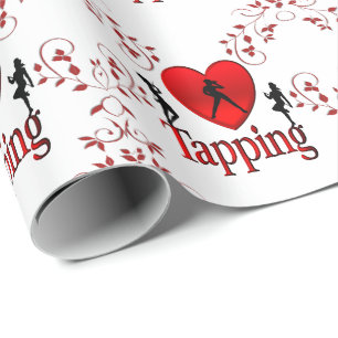 Papel De Presente I Heart Tap Dance
