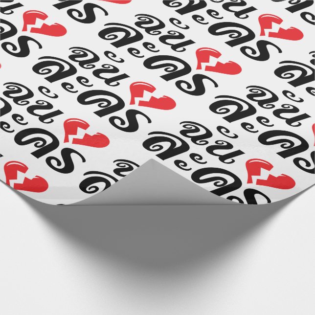 Papel De Presente I Quebrado Coração (Amor) Lakhon Mas Idioma Tailan (Ponta)