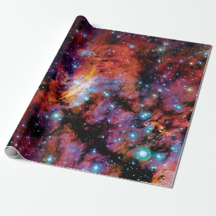 Papel De Presente IC 4628 Nebulosa do Camarão - Foto Colorida do Esp