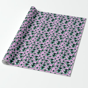 Papel De Presente Ícone de Abstrato de Olho de Montanha
