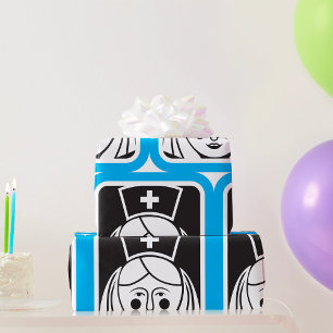 Papel De Presente Ícone de Enfermeira