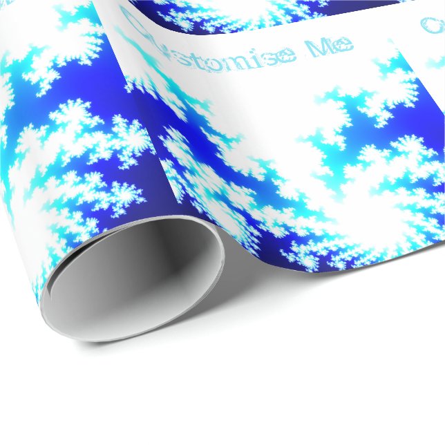 Papel De Presente Icy Wind (Ponta do rolo)