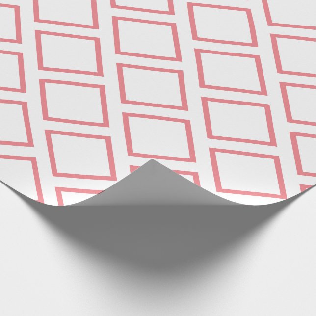 Papel De Presente Identidade ao Quadrado Correspondente (Ponta)