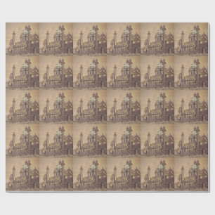 Papel De Presente Igreja Karlskirche em Viena, Áustria