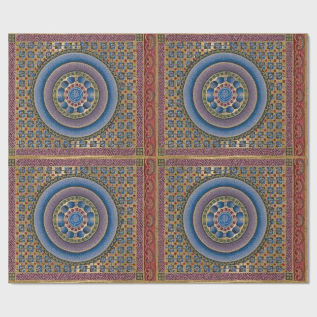 Papel De Presente Iluminação Concentrada (Aberto)