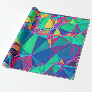 Papel De Presente ilustração 3D. Fundo abstrato moderno. Cor