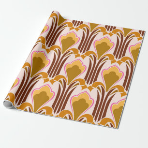 Papel De Presente Ilustração Bandana. padrão uniforme com tela