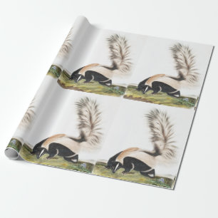 Papel De Presente Ilustração de Mefíte macrourna do tronco Grande