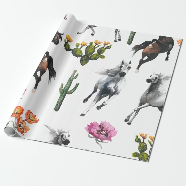 Papel De Presente Ilustração desenhada à mão. Um padrão perfeito. Co (Desenrolado)