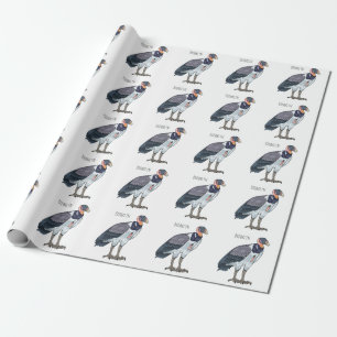 Papel De Presente ilustração do desenho animado do Rei Abutre