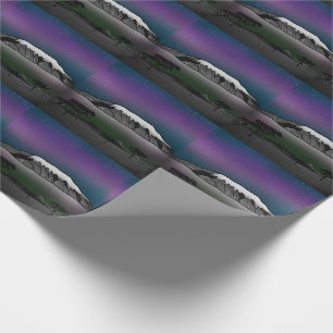 Papel De Presente Ilustração do Monte Kilimanjaro