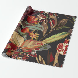 Papel De Presente Ilustração exótica da selva de abstrato.