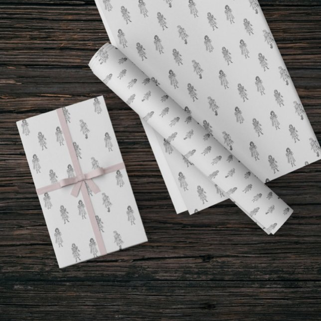 Papel De Presente Ilustrações do Delinieator Edwardian (Criador carregado)