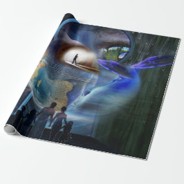 Papel De Presente ilustrações do livro Reality Shifters