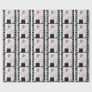 Papel De Presente Imagem de foto única personalizada de negativo de