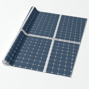 Papel De Presente Imagem engraçada de um painel de energia solar