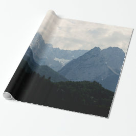 Papel De Presente Imagem natural do País das Montanhas Alpinas