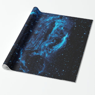 Papel De Presente Imagem ultravioleta da Nebulosa do Cicgnus Loop