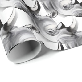 Papel De Presente Impacto dos Rhinos