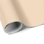Papel De Presente Impressão de cor sólida loura de outono quente, be<br><div class="desc">Enfermeira-te com esta tonalidade loura quente e cremosa de outono num impressão de cor sólida.</div>